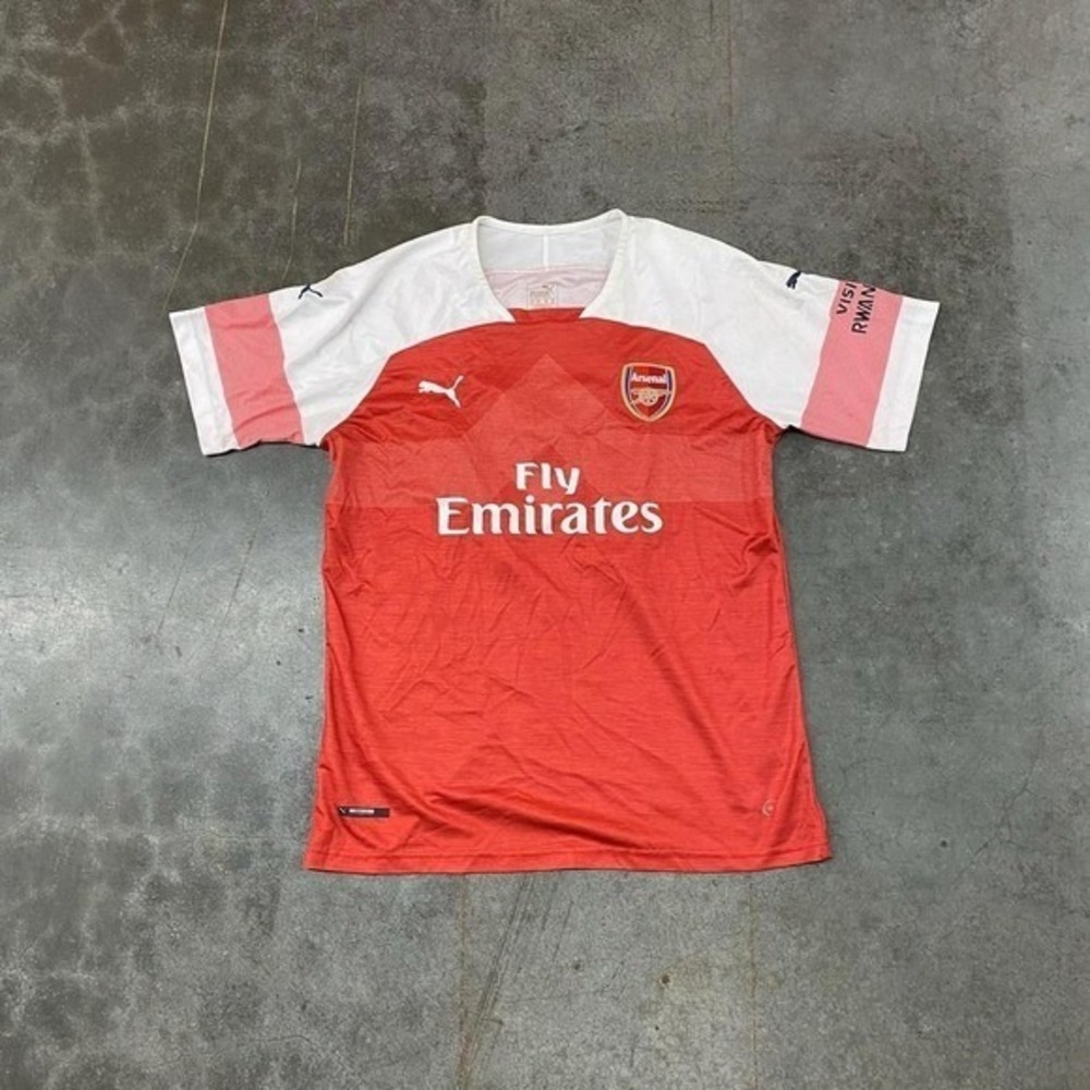 Arsenal FC Puma Home Football Soccer Jersey‎ #06 Ujubone Mens XL